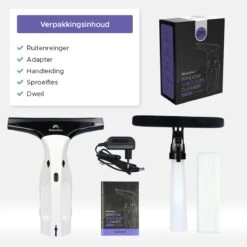 Motionflow Vacuüm Raamwisser - Elektrische Ruitenreiniger Met Inwasser - Oplaadbaar -Schoonmaakmiddelen Korting 1200x1200 1303