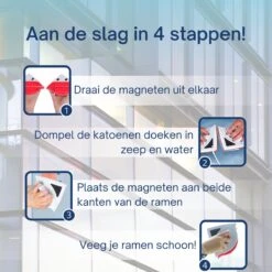 Magnetische Ramenwasser Voor Dubbel Glas - Ramenwisser - Ramenreiniger -Schoonmaakmiddelen Korting 1200x1200 1305