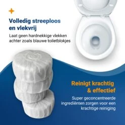 Witte Toiletblokjes Voor Inbouwreservoir Voor O.a Geberit En Grohe - 25 Stuks - Met Lavendel - Vlekvrij - Stortbakblokjes -Schoonmaakmiddelen Korting 1200x1200 1331