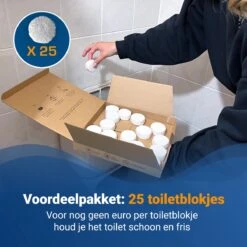 Witte Toiletblokjes Voor Inbouwreservoir Voor O.a Geberit En Grohe - 25 Stuks - Met Lavendel - Vlekvrij - Stortbakblokjes -Schoonmaakmiddelen Korting 1200x1200 1333