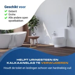 Witte Toiletblokjes Voor Inbouwreservoir Voor O.a Geberit En Grohe - 25 Stuks - Met Lavendel - Vlekvrij - Stortbakblokjes -Schoonmaakmiddelen Korting 1200x1200 1334