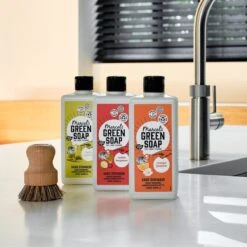 Marcel's Green Soap Afwasmiddel Basilicum & Vertivert Gras - 6 X 500 Ml -Schoonmaakmiddelen Korting 1200x1200 1370