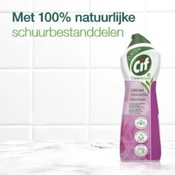 Cif CleanBoost Cream Pink Schuurmiddel - 8 X 750 Ml - Voordeelverpakking -Schoonmaakmiddelen Korting 1200x1200 1398