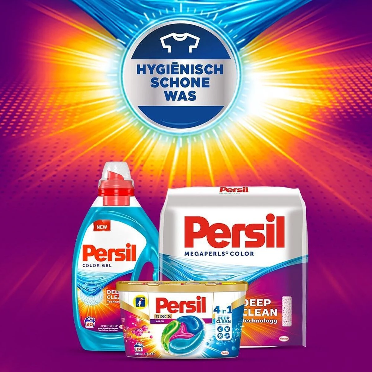 Persil® Persil Active Gel Color - Vloeibaar Wasmiddel - Voordeelverpakking - 6 X 20 Wasbeurten 5 Persil® Persil Active Gel Color - Vloeibaar Wasmiddel - Voordeelverpakking - 6 X 20 Wasbeurten - Afbeelding 5