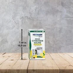 HEITMANN Pure Ontkalker- Citroenzuur Ontkalker, Natuurvriendelijke Kalkreiniger Voor Een Hygiënische Reiniging - Poeder, 1x 350 G -Schoonmaakmiddelen Korting 1200x1200 1484