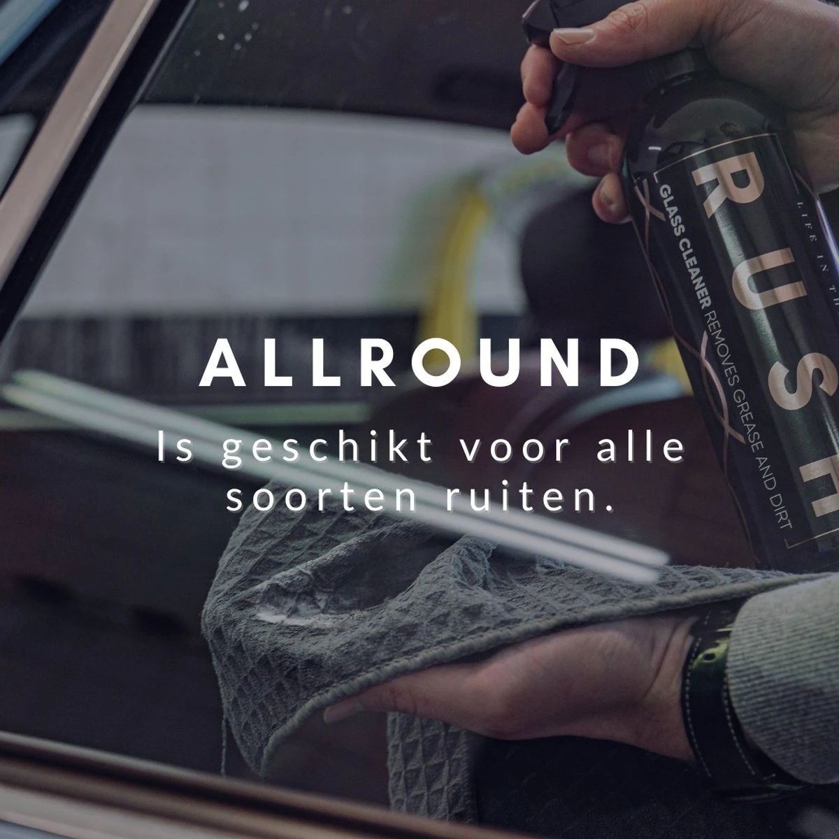 RUSH Glasdoek - Poleerdoek - Glasreiniger - Microvezeldoek - Ruitenreiniger - 40 X 40 Cm 8 RUSH Glasdoek - Poleerdoek - Glasreiniger - Microvezeldoek - Ruitenreiniger - 40 X 40 Cm - Afbeelding 8