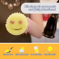 Scrub Daddy Spons Original 8 Pack - Krasvrij Schoonmaken -Schoonmaakmiddelen Korting 1200x1200 1786