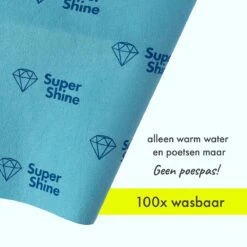 Super Shine Microvezeldoekje - Medium - 25 X 35 Cm - Wasbaar - Super Sterk -Schoonmaakmiddelen Korting 1200x1200 1802