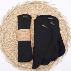 Bamboozy Vaatdoekjes Zwart 3 Stuks Herbruikbaar Keukenpapier Unpaper Towel Bamboevezels Plasticvrij -Schoonmaakmiddelen Korting 1200x1200 1805