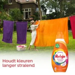 Robijn Klein & Krachtig Classics Color Vloeibaar Wasmiddel - 8 X 19 Wasbeurten - Voordeelverpakking -Schoonmaakmiddelen Korting 1200x1200 183