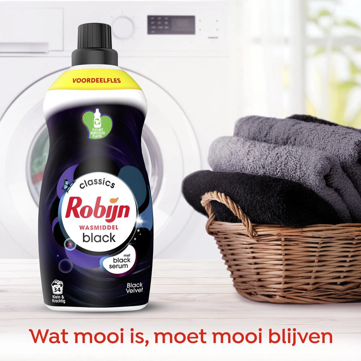 Robijn Klein & Krachtig Wasmiddel Black Velvet 1,19 Liter 7 Robijn Klein & Krachtig Wasmiddel Black Velvet 1,19 Liter - Afbeelding 7