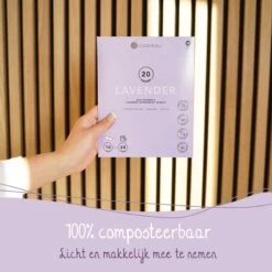 Cosmeau Wasstrips 20 Wasbeurten Lavendel Wasmiddel Wasvellen Wasdoekjes Detergent Sheets Eco Laundry Strips Proefpakket - Plasticvrij Biologisch -Schoonmaakmiddelen Korting 1200x1200 231