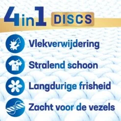 Persil® Persil 4in1 Discs Clean & Hygiene Wascapsules - Wasmiddel Capsules - Voordeelverpakking - 5 X 22 Wasbeurten -Schoonmaakmiddelen Korting 1200x1200 253