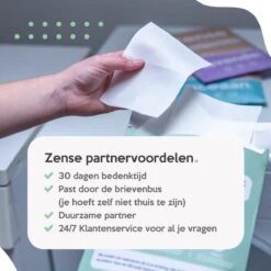 Zense Eco Wasmiddel Wasstrips - 72 Grote Wasbeurten - Ocean Breeze -Schoonmaakmiddelen Korting 1200x1200 42