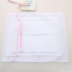 Waszak Set Van 3 Stuks Met Rits - BH/Lingerie/Sokken/Schoenen Wasnet Waszakjes Laundry Bag - Waszakken - Klein/Medium/Groot 8 Waszak Set Van 3 Stuks Met Rits - BH/Lingerie/Sokken/Schoenen Wasnet Waszakjes Laundry Bag - Waszakken - Klein/Medium/Groot -Schoonmaakmiddelen Korting 1200x1200 442