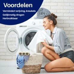Drogerballen 6 Stuks - Wasbol - Droogballen - Herbruikbare Wasbollen - Wasverzachter - Wasdrogerballen - Doseerbol -Schoonmaakmiddelen Korting 1200x1200 522