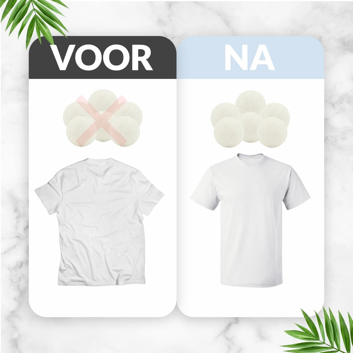 FAVE Drogerballen XL - 6 Stuks - Inclusief Opbergzakje - Wasbol - Wasballen - Doseerbol - Droogballen - Duurzaam 3 FAVE Drogerballen XL - 6 Stuks - Inclusief Opbergzakje - Wasbol - Wasballen - Doseerbol - Droogballen - Duurzaam - Afbeelding 3