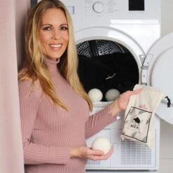 Goodlifehacks Originele XL 6 Stuks Drogerballen - Wasbollen - Wasverzachter - Zero Waste Dryerballs - Duurzaam - Herbruikbare Droogballen - Wit & Grijs - Energie Besparen -Schoonmaakmiddelen Korting 1200x1200 554