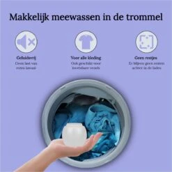 Kalaa Doseerbol - 2 Stuks - 230 Ml - Herbruikbaar - INCLUSIEF Doseerdop - Ook Geschikt Voor Robijn Wasmiddel Vloeibaar & Ariel Wasmiddel Vloeibaar - Vloeibaar Wasmiddel Doseren - Wasbollen Voor Wasmachine - Transparant - HDPE - Wasbol -Schoonmaakmiddelen Korting 1200x1200 593