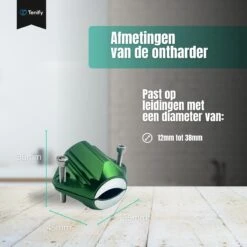 Tenify Magnetische Waterontharder - 7800 Gauss - Douche Filter - Waterverzachter - Waterontkalker - Antikalk Magneet - Waterleiding - Kalkaanslag -Schoonmaakmiddelen Korting 1200x1200 661