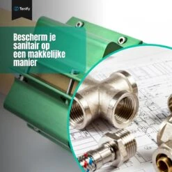 Tenify Magnetische Waterontharder - 7800 Gauss - Douche Filter - Waterverzachter - Waterontkalker - Antikalk Magneet - Waterleiding - Kalkaanslag -Schoonmaakmiddelen Korting 1200x1200 667