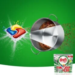 Dreft Platinum Plus Citroen - Voordeelverpakking 5x18 Stuks - Wasmiddel Capsules -Schoonmaakmiddelen Korting 1200x1200 781