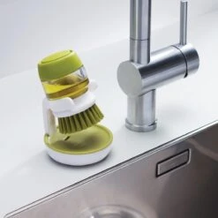 Joseph Joseph Afwasborstel Palm Scrub - Incl Houder - Grijs -Schoonmaakmiddelen Korting 1200x1200 938