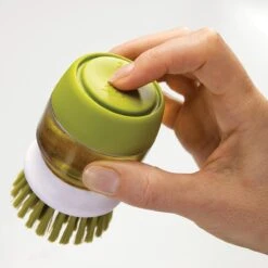 Joseph Joseph Afwasborstel Palm Scrub - Incl Houder - Grijs -Schoonmaakmiddelen Korting 1200x1200 941