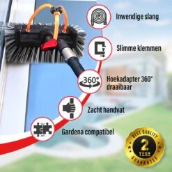 Aquacopic - Telescoopsteel Set Met Borstel - 11 Meter -Schoonmaakmiddelen Korting 1200x1200 996