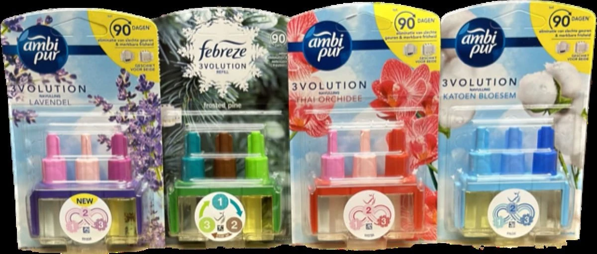 Ambi Pur 3Volution Navullingen Mix Pakket 1 Ambi Pur 3Volution Navullingen Mix Pakket