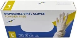 Wegwerp Handschoenen - Vinyl Handschoenen - Poedervrij - Wit - Maat L - 100 Stuks 8 Wegwerp Handschoenen - Vinyl Handschoenen - Poedervrij - Wit - Maat L - 100 Stuks -Schoonmaakmiddelen Korting 1200x598