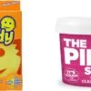 Scrub Daddy Schuurspons - Krasvrij Schoonmaken - Inclusief The Pink Stuff Paste