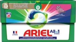 Ariel All In 1 Wasmiddel Pods - Kleur - 4 X 38 Wasbeurten - Voordeelverpakking -Schoonmaakmiddelen Korting 1200x670