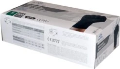 Intco Nitril Handschoenen - Latex Vrij - Zwart - 100 Stuks - Maat Small -Schoonmaakmiddelen Korting 1200x696 2