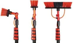 Telescoopsteel Met Borstel 6 Delige Set – Telescoop Met Borstel - Telescoopsteel Ramenwassen – Uitschuifbaar Tot 4,6 Meter - Met Zeepdispenser -Schoonmaakmiddelen Korting 1200x720 1