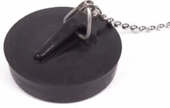 Benson Afvoerstop / Gootsteen Dop / Gootsteenstopper - 44 Mm - Met RVS Ketting 30 Cm -Schoonmaakmiddelen Korting 1200x767