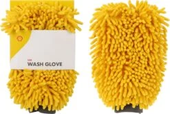 Shell Auto Washandschoen - Schoonmaak Handschoen - Auto Washandschoen - Schoonmaakhandschoenen - Washandschoen Auto - Geel -Schoonmaakmiddelen Korting 1200x806 2