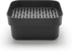 Brabantia SinkSide Afwasbak Vierkant - Met Afdruipschaal - Dark Grey -Schoonmaakmiddelen Korting 1200x843 1