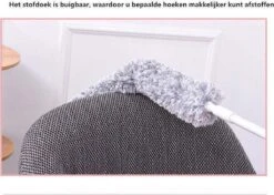 Plumeau/met Telescoopsteel/uitschuifbaar/microvezel Buigbare Borstelkop/9 X 126cm Max-lengte179cm -Schoonmaakmiddelen Korting 1200x856 1