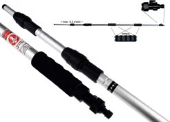 Zonnepanelen / Auto / Ramen Wassen Telescoopsteel Met Borstel Waterdoorlatende Wasborstel Met Telescopische Steel 4 Meter En Gardena Aansluiting / Wasborstel Met Uitschuifbare Telescoopsteel Met Waterdoorvoer -Schoonmaakmiddelen Korting 1200x862 3