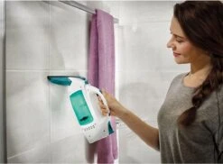 Leifheit Dry & Clean Ruitenreiniger Met Steel (43 Cm) En Inwasser Click System -Schoonmaakmiddelen Korting 1200x882 1