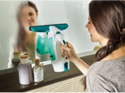 Leifheit Dry & Clean Ruitenreiniger Met Steel (43 Cm) En Inwasser Click System -Schoonmaakmiddelen Korting 1200x896 1