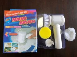 V&P Magic Brush - Elektrische Multifunctionele Schoonmaakborstel - 3 Opzetstukken - Wasborstel - Poetsmachine - Schrobborstel - Handborstel - Werkborstel - Schrobber - Boorborstel - Schoonmaakmiddelen - Reinigingsborstel -Schoonmaakmiddelen Korting 1200x900 30