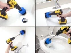 Merkloos 3 Delige Borstelset Voor Boormachine, Opzetstuk Voor Boormachine, Reinigingsborstels, Boorborstels -Schoonmaakmiddelen Korting 1200x900 31