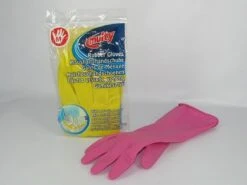 Multy - Huishoudhandschoenen Maat S - Natuurlatex/Kantoen - Geel -Schoonmaakmiddelen Korting 1200x900 52