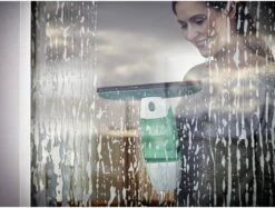 Leifheit Dry & Clean Ruitenreiniger Met Steel (43 Cm) En Inwasser Click System -Schoonmaakmiddelen Korting 1200x909 2