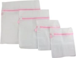 Merkloos Orange85 Waszakken 4 Stuks - 4 Maten - Lingerie - Bh - Schoenen - Schoenen -Schoonmaakmiddelen Korting 1200x912 1