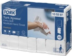 Tork Handdoekpapier Intervouw Super-soft 2-laags 2100 Vel -Schoonmaakmiddelen Korting 1200x933 1