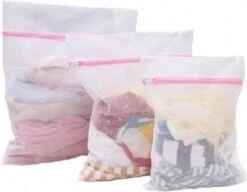 Merkloos Orange85 Waszakken 4 Stuks - 4 Maten - Lingerie - Bh - Schoenen - Schoenen -Schoonmaakmiddelen Korting 1200x935