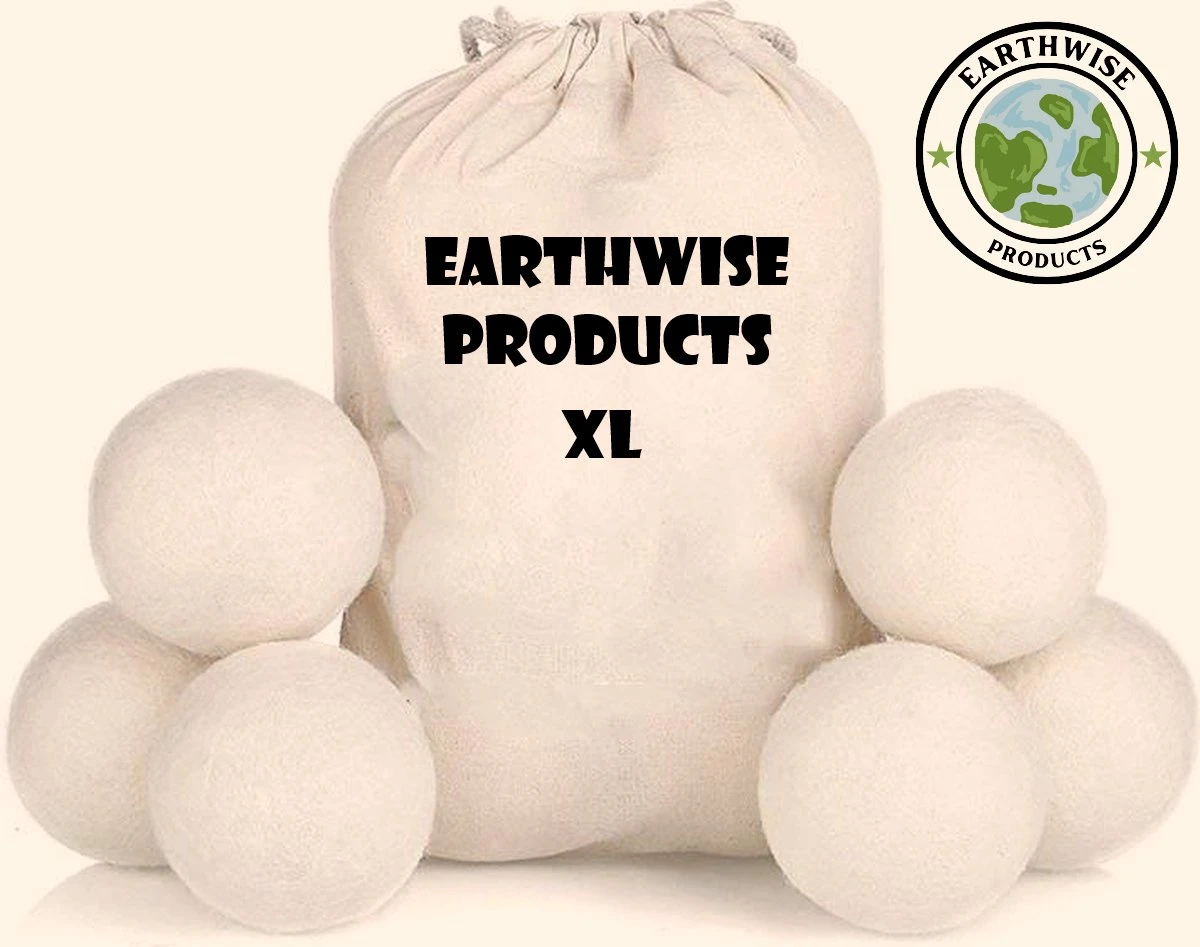 Drogerballen - Droogballen 6 Stuks XL - Herbruikbare Wasdrogerballen - Duurzaam - Energiebesparend 1 Drogerballen - Droogballen 6 Stuks XL - Herbruikbare Wasdrogerballen - Duurzaam - Energiebesparend